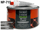 шпатлевка с углеволокном NP-715 CARBON FIBER NORD CHEM (1,8кг)