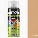эмаль-аэрозоль акриловая RAL 1014 слоновая кость быстросохнущая DETON UNIVERSAL (520мл) 