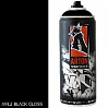 A912 черная глянцевая/BLACK GLOSS краска для граффити аэрозоль ARTON (520мл)