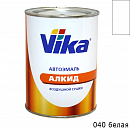040 белая алкидная автоэмаль VIKA-60 (0,8кг)