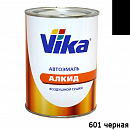 601 черная алкидная автоэмаль VIKA-60 (0,8кг)