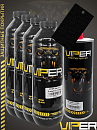 покрытие защитное для кузова СВЕРХПРОЧНОЕ черное VIPER (комплект 4л)