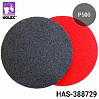 круг абразивный на поролоне P 500 150мм без отверстий BLACK HOLEX
