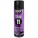 11 черная матовая эмаль-аэрозоль толстослойная TRIM#11 U-POL (450мл)