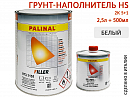 грунт 5+1 белый HS акриловый с отвердителем 993MS PALINAL (2,5л+0,5л)