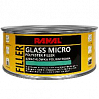 шпатлевка со стекловолокном GLASS MICRO RANAL (1,0кг)