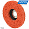 круг для снятия ржавчины 125мм оранжевый для УШМ XCRS NORTON (Россия)