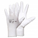 перчатки с PU покрытием L нейлоновые белые для механических работ (пара)
