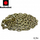 цепь тяговая для кузовного ремонта с крюком 9мм*4,5м 10т REDHOTDOT