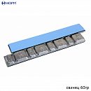 грузики САМОКЛЕЮЩИЕСЯ  свинец 60гр 15мм штампованные 5-10гр НОРМ (50 шт)