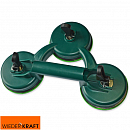 стеклодомкрат тройной для монтажа/демонтажа стекл WIEDERKRAFT