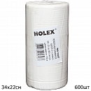 салфетка бумажная белая 2-х слойная 34х22см рулон HOLEX (600шт)